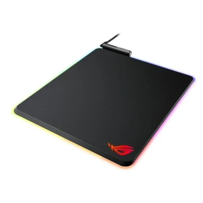 Obrázek ASUS ROG Balteus RGB herní podložka pod myš (Aura Sync, USB Passthrough, protiskluzová)