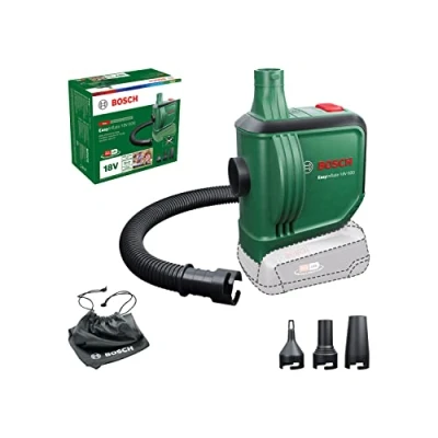 Obrázek Bosch Home and Garden elektrická vzduchová pumpa/vzduchová pumpa na nafukovací matraci EasyInflate 18V 500 (bez akumulátoru; systém 18 voltů; k nafouknutí a vyfouknutí; v