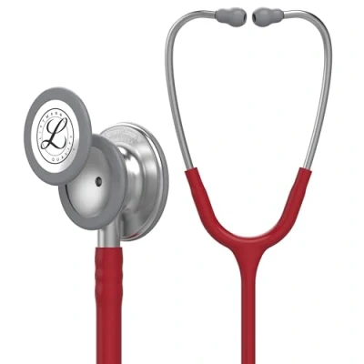 Obrázek Stetoskop 3M Littmann Classic III pro sledování, hadice v burgundské červené barvě, 69 cm, 5627