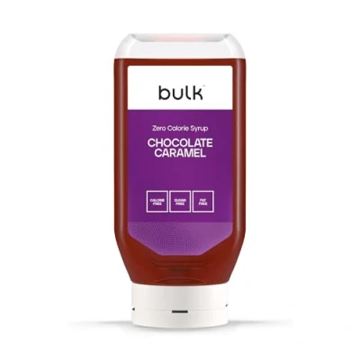 Obrázek Bulk Nekalorický sirup, bez cukru, kalorií, čokoládový karamel, 400 ml