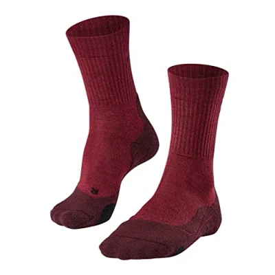 Obrázek FALKE Dámské turistické ponožky TK2 Explore Wool, vlněná modrá, šedá, mnoho dalších barev, zesílené trekingové ponožky, termoponožky bez vzoru, středně silné polstrování, dlouhé, obzvlášť teplé pro turistiku, 1 pár
