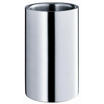 Obrázek WMF Clever&amp;More chladič na víno sekt, ušlechtilá ocel, 19,5 cm, dvoustěnný, vydrží déle chladný, sektu, víno, nádoba ledové kostky, matná