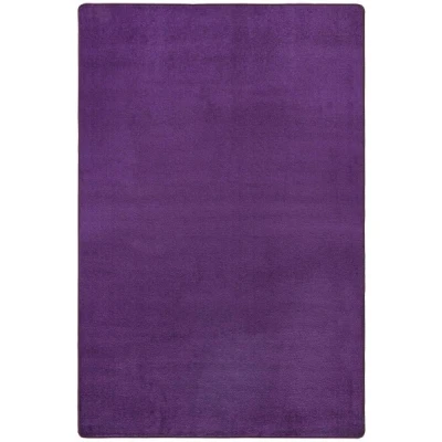 Obrázek Hanse Home Interiérový koberec Fancy jednobarevný moderní do obývacího pokoje, dětského chodby, ložnice, kuchyně fialová, 80 x 300 cm