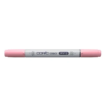 Obrázek COPIC Ciao Marker Typ RV 13, Tender Pink, univerzální zvýrazňovač rozvržení, se středně širokou a štětcovou špičkou
