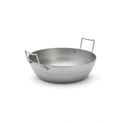 Obrázek DeBuyer Hrnec na smažení, ušlechtilá ocel, stříbro, 32 cm, 27,9 x 20,1 10,9 cm
