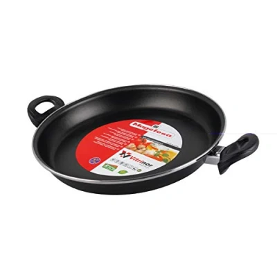 Obrázek Magefesa Černá pánev paella, smaltovaná ocel nepřilnavý povrch, 34_cm