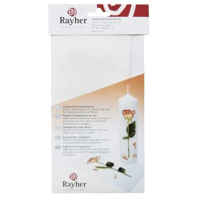 Obrázek Rayher 3110400 Transferová vosková deska, 20 x 10 cm, sáček SB. 2 kusy