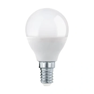 Obrázek EGLO E14 LED žárovka stmívatelná, Milky ve tvaru kapky, 7,5 wattů (odpovídá 60 wattů), 806 lumenů, světelný zdroj kapky teplá bílá, 3000 K, P45, Ø 4,6 cm