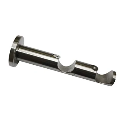 Obrázek Kombitový nosič Gardinia 2Lauf otevřený pro Ø 25/25 mm vzhled ušlechtilé oceli 8/6 cm, jednotný program větrný sor