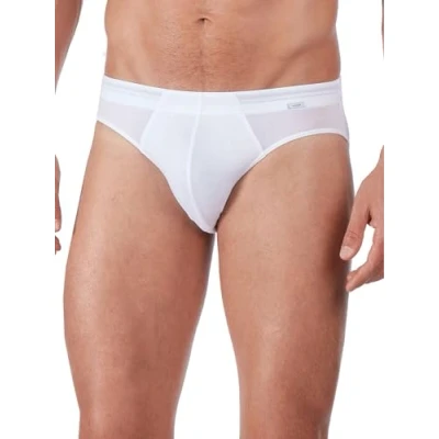 Obrázek Huber Pánské slipy Brasil, bílé (bílé 0500), XXX Large (velikost výrobce: 3XL), bílá (BÍLÁ 0500)