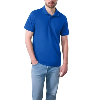 Obrázek HRM pánské Heavy Performance Polo I Premium polotričko Basic polokošile lze prát do 60 C Kvalitní a udržitelné oblečení Workwear, královská modrá