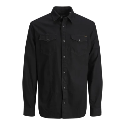 Obrázek Jack &amp; Jones Košile, Muži, Velikost: Small, Black denim