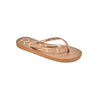 Obrázek Roxy VIVA Sparkle Sandály s odděleným palcem, Ženy, Velikost: 37, Bronze