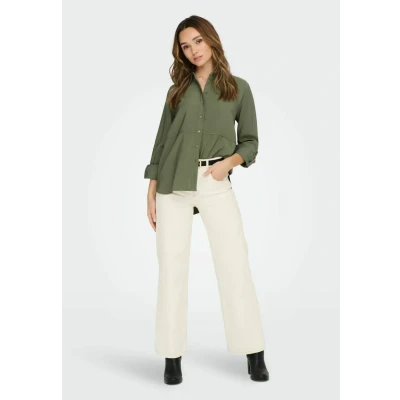 Obrázek JDY Lange Košile, Ženy, Velikost: Medium, Khaki