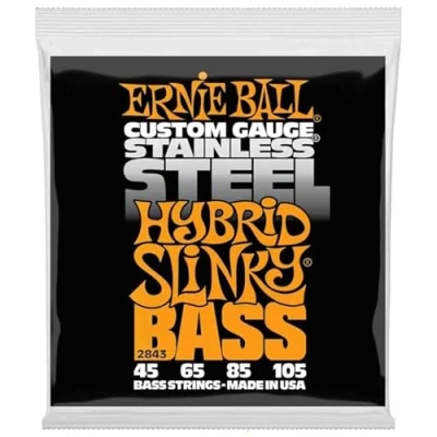 Obrázek Ernie Ball Stainless Steel Bass Guitar Strings