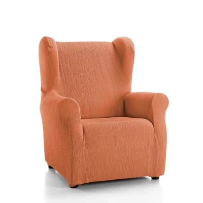 Obrázek Martina Home Emilia Tasche Sillón Orejero, Stoff, Orange, 33 x 8 42 cm