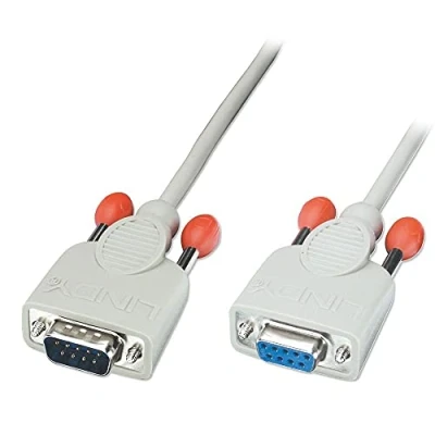 Obrázek LINDY 31525 RS232 kabel 9pól. Sub D St/Kpl 5m černý