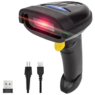 Obrázek NETUM Bluetooth QR 2D Barcode Scanner Handheld USB kabelloser 1D Barcodes Imager für Mobile Zahlung PC Bildschirm Scan Unterstützt IOS &amp; Android NT 1228BL