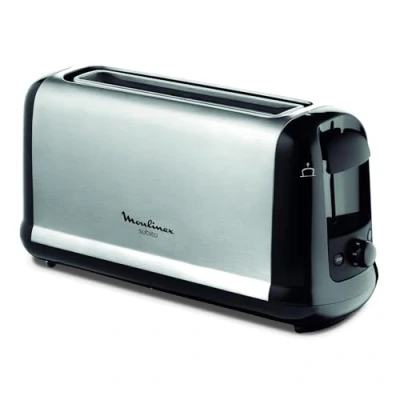 Obrázek MOULINEX Topinkovač LS260800 Subito ušlechtilá ocel a černá