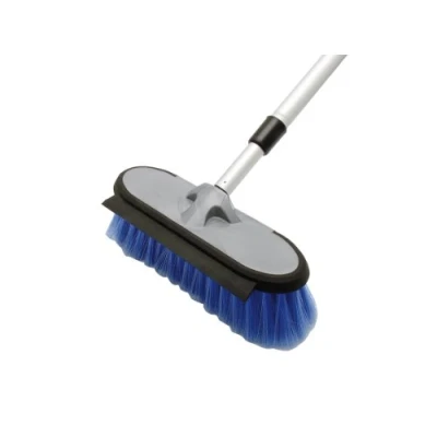Obrázek APA 14070 mycí kartáč na auto, 25 x 9 cm, pro osobní automobily, nákladní autobusy, s měkkým okrajem, integrovaná škrabka vodu