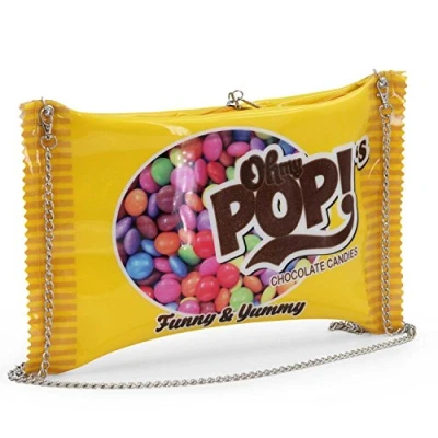 Obrázek Oh My Pop! Dívčí látková taška Chococandy, žlutá (žlutá), Žlutá (žlutá)