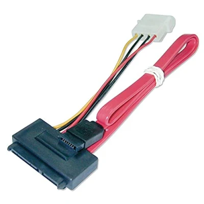 Obrázek LINDY 0,3 m SATA kabel kombinovaná data a výkon, interní, 33364