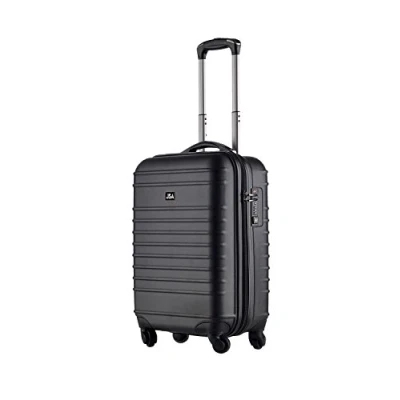 Obrázek JSA 45553 cestovní vozík S z ABS plastu, černý matný, cca 53 x 36 18 cm