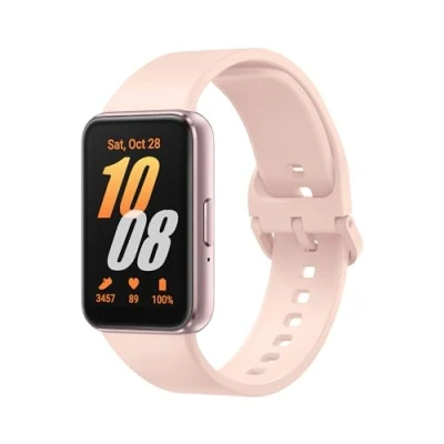 Obrázek Samsung Galaxy Fit3 chytré hodinky, fitness hodinky jako tracker a sledovač aktivity, růžové zlato, vč. záruky výrobce 36 měsíců [exkluzivně v obchodě Amazon]