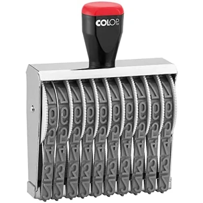 Obrázek Colop 108909 číslice razítko 15010 10 Nbaender, 15 mm velikost písma
