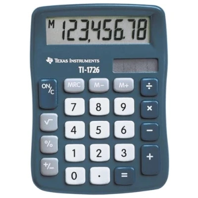 Obrázek Texas Instruments TI 1726 kapesní kalkulačka,