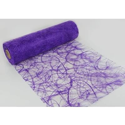 Obrázek 25 m x 30 cm Sizoweb® vlies originální běhoun na stůl fialový svatbu, Vánoce ...