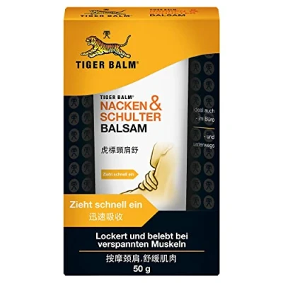 Obrázek TIGER BALM BÁKY &amp; BOTY BALSAM Pečující potření ideální na cesty 50 g balzám