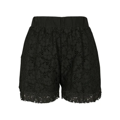 Obrázek Urban Classics Dámské Ladies Laces Shorts, černá