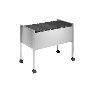 Obrázek Durable Eco závěsný vozík 80 A4, stříbrný, z oceli odolné proti poškrábání, 655 x 592 368 mm, 309523