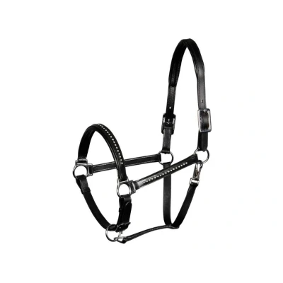 Obrázek Harry&#039;s Horse Halter Leather Finesse Crystal
