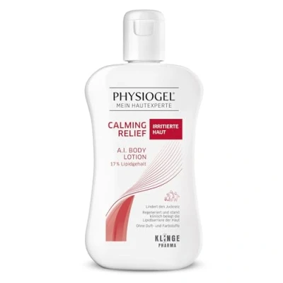 Obrázek PHYSIOGEL Calming Relief A.I. Body Lotion 200 ml regenerační tělové mléko pro citlivou a podrážděnou pokožku jemné zmírnění svědění