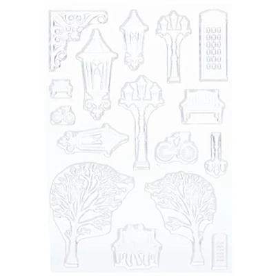 Obrázek Card io Vintage Weihnachten Clear Stamp Set, transparent