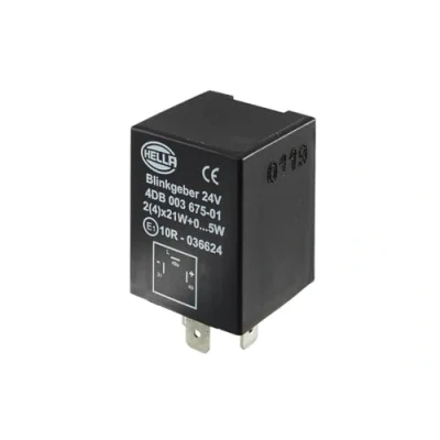 Obrázek HELLA 4DB 003 675 011 Blikač 24 V 3pólový zasunutý elektronický