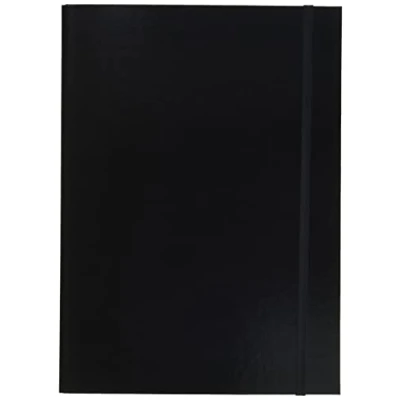 Obrázek Pagna Box na sešity Basic Colours A4 3 vnitřní klapky, s gumovým uzávěrem, černý