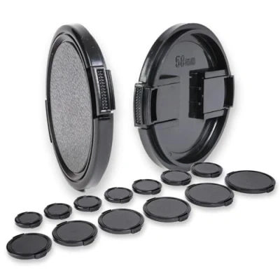 Obrázek Lens Aid Retro Objektivdeckel 62mm mit Clipverschluss für Kamera Objektive Cap Ersatz Digitale Kameras, Analogkameras kompatibel Fujifilm, Sony, Canon, Nikon