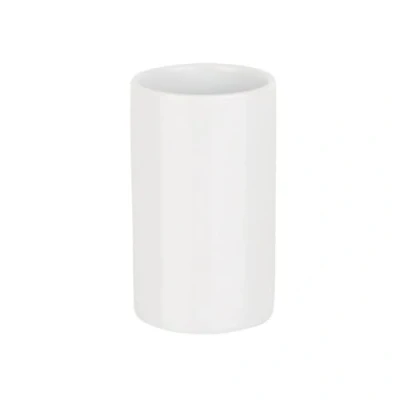 Obrázek Spirella Pohárek na zubní kartáček Držák keramika tuba 7x11,5 cm bílý