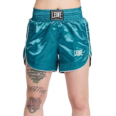 Obrázek LEONE 1947, Basic W Kick Thai Shorts, Frau, Grünes Wasser, M, AB801