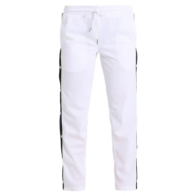 Obrázek Urban Classics Ladies Button UP Track Pants Teplákové kalhoty, Ženy, Velikost: XS, White/black