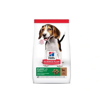 Obrázek HILLS Canine Puppy Medium Lamb &amp; Rice 14kg