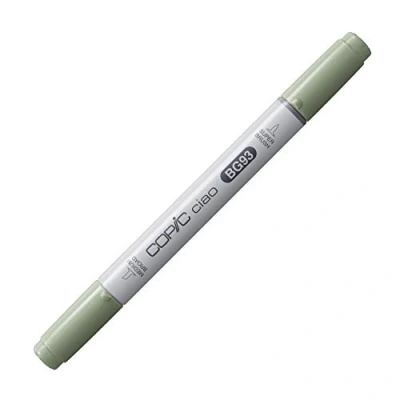 Obrázek COPIC Ciao Marker typ BG 93, Green Gray, univerzální zvýrazňovač rozvržení, na bázi alkoholu, se středně širokou a jednou štětcovou špičkou