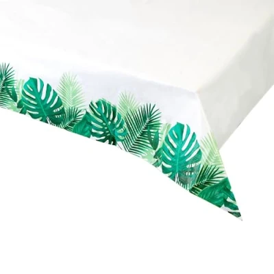 Obrázek Talking Tables Tropical Tischdecke Palmblatt Einweg für Kinderpartys, Dschungel , Dinosaurier oder Hawaii Themen