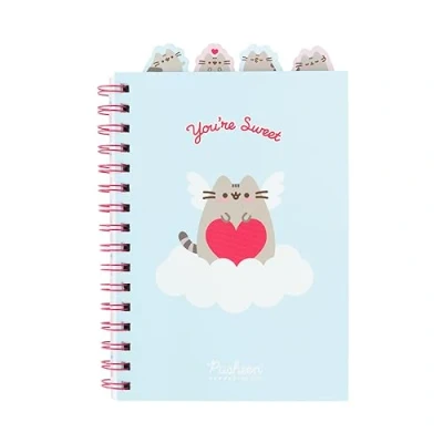 Obrázek Grupo Erik poznámkový blok A5 Pusheen Soft Cover zápisník deník pro dospělé a děti oficiální licenční produkt