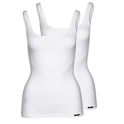 Obrázek Skiny Damen TANK TOP 2ER PACK Tílko, Ženy, Velikost: 44, White
