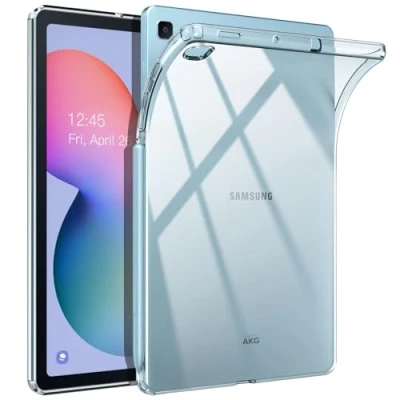 Obrázek TiMOVO pro Samsung Galaxy Tab S6 Lite 2024/2022/2020 čiré pouzdro, tenké a lehké TPU transparentní zadní strana ochranné pouzdro 10,4 palců, průhledný