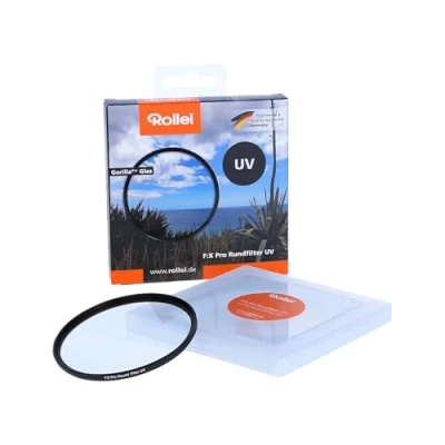 Obrázek Rollei F: X Pro kulatý filtr (82 mm, UV filtr) šroubovací z Gorilla®* Sklo s vysokou věrností barev a bez odrazů, velikost: 55 mm